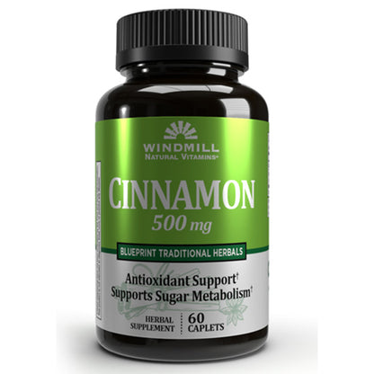 cinnamon 500mg 60 caplets