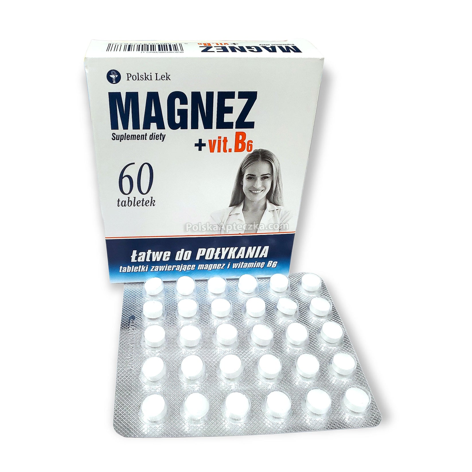 Magnez Vit B6 60 Tabletek – Apteczka Proton Nutrition