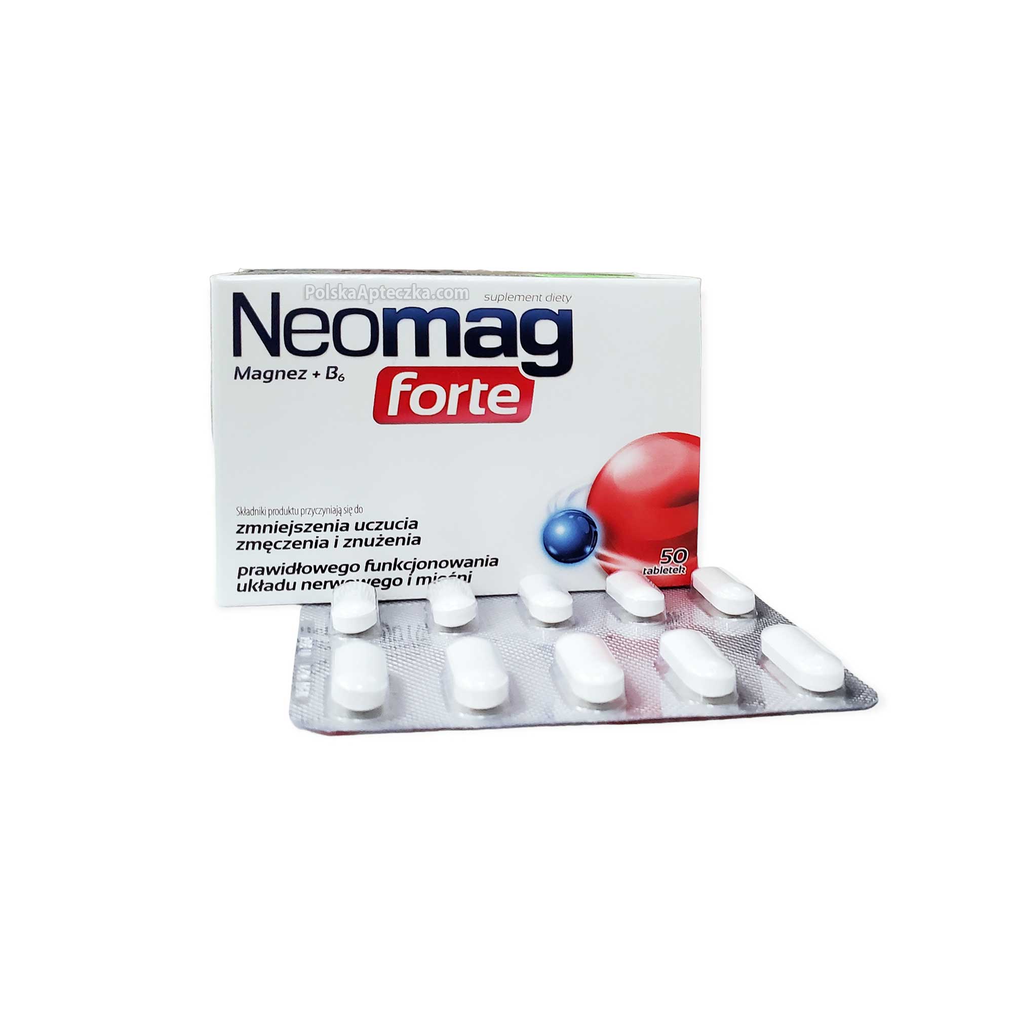 Neomag Forte 50 tablets – Apteczka | Proton Nutrition