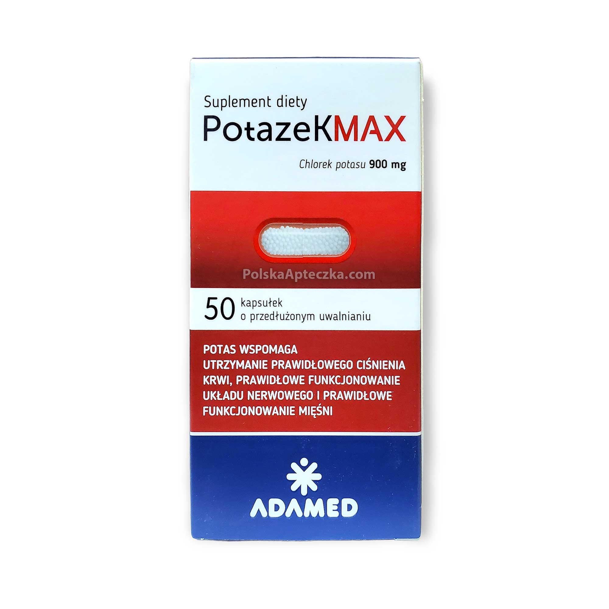 Potazek MAX, 50 Kapsulek – Apteczka | Proton Nutrition