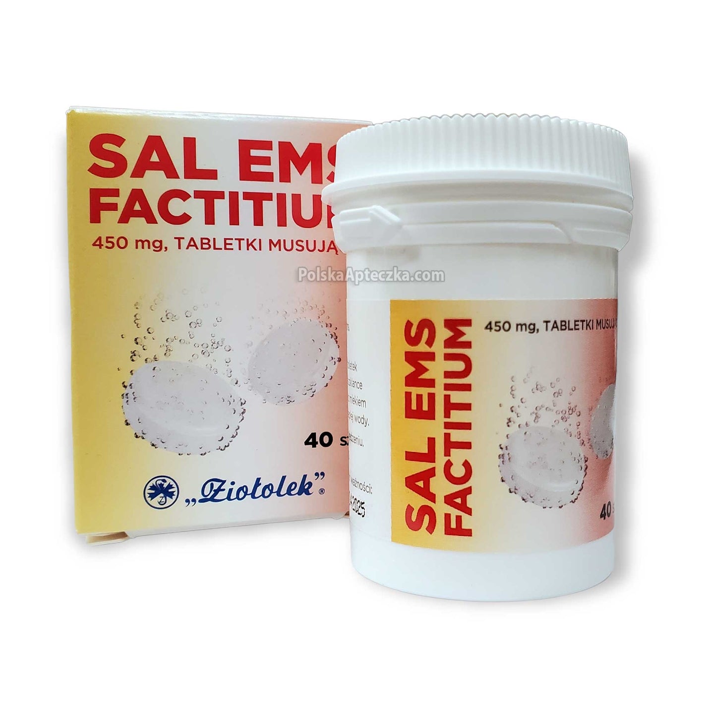 Sal Ems Factitium 40 Effervescent Tablets Apteczka Proton Nutrition